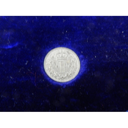 171 - Edward VII 1902 Matt Proof set From Crown to Sixpence including Maundy Money Set in maroon fitted Ro... 
