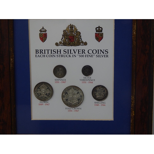 172 - British Silver Coins Each struck in 