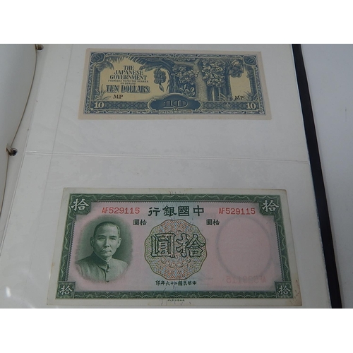 83 - A collection of Banknotes housed in collectors' album