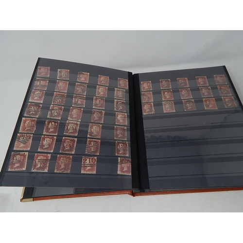 91 - Collection of 150 Penny Reds all with different Plate Numbers and Westminster COA; twinned with a sm... 