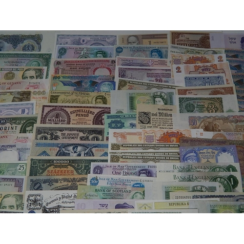 93 - An important collection of World Banknotes to include Isle of Man; St Helena; GB and many overseas i... 