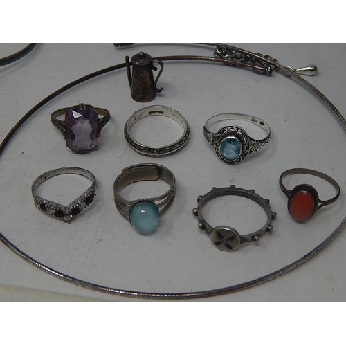 94 - A quantity of costume jewellery and some watches