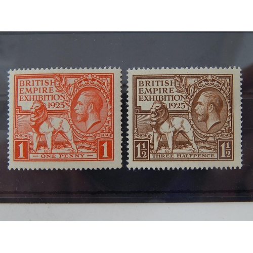 101 - A Pair of Britih Empire Exhibition 1925 stamps UMM (originally cost £57.50 from the Premier Philatel... 