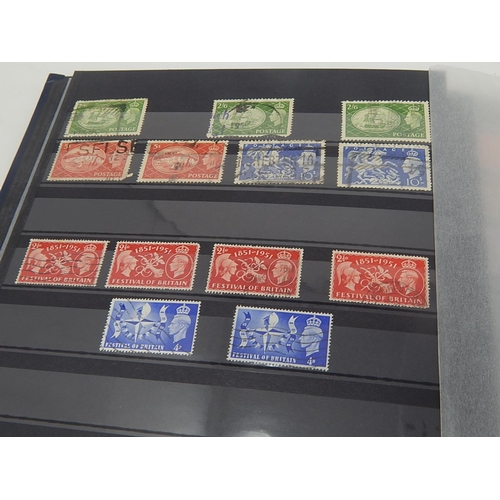 97 - A superb collection of stamps from Queen Victoria onwards inc 1d Reds, 2d Blue, KEVII 5s Red etc hou... 