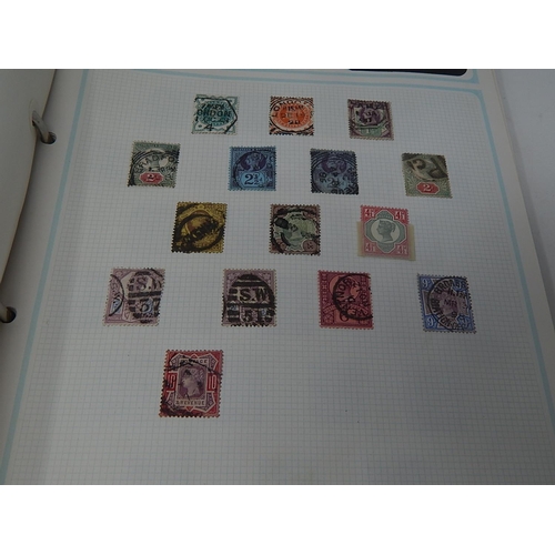 129 - A magnificent collection of stamps from Queen Victoria including a Penny Black, several 2d Blues, a ... 