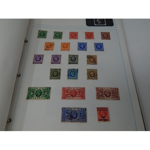 129 - A magnificent collection of stamps from Queen Victoria including a Penny Black, several 2d Blues, a ... 