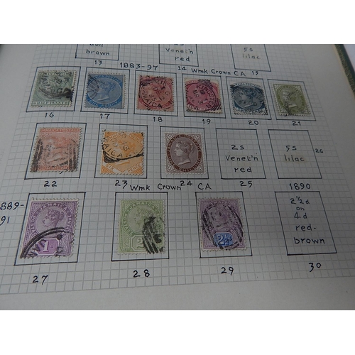 142 - Extensive Jamaica collection housed in vintage green album