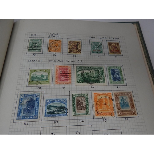 142 - Extensive Jamaica collection housed in vintage green album