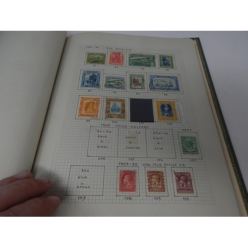 142 - Extensive Jamaica collection housed in vintage green album