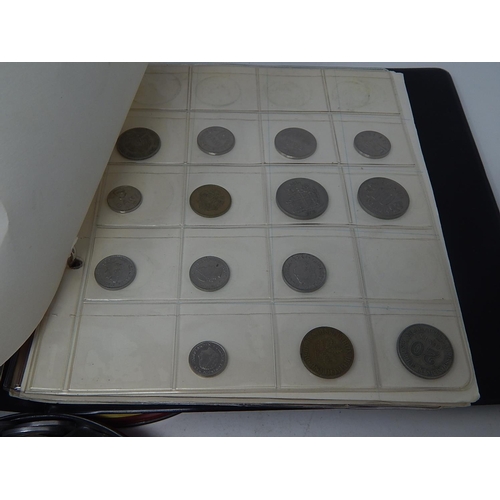 152 - A collectors coin box containing a tray of 12 x 1972 Silver Wedding Crowns, and a tray of 12 x 1977 ... 
