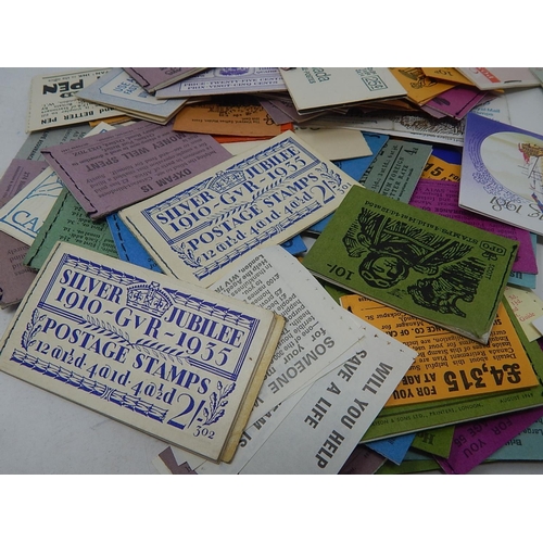 155 - Collection of stamp booklets inc Australia 3/6 rare; Canada and some early GB (not complete), plus s... 