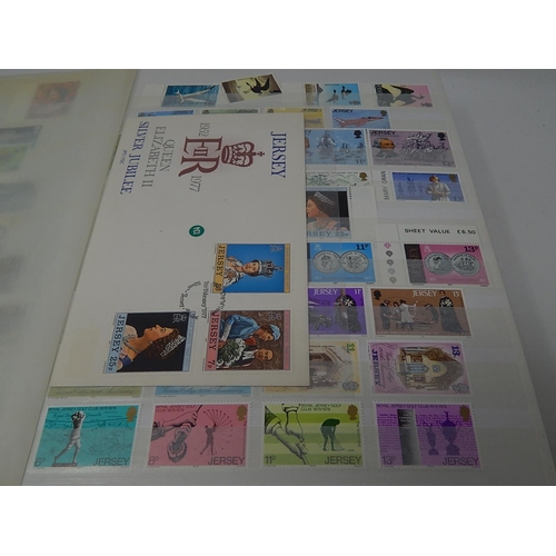 158 - Huge Collection of Channel Islands Mint Unused stamps inc Mini Sheets, etc £100s Face value housed i... 