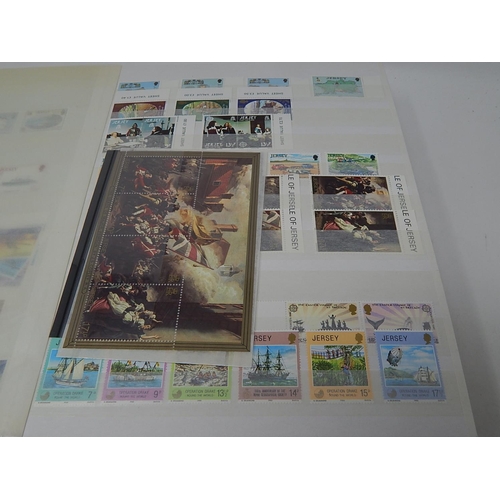 158 - Huge Collection of Channel Islands Mint Unused stamps inc Mini Sheets, etc £100s Face value housed i... 