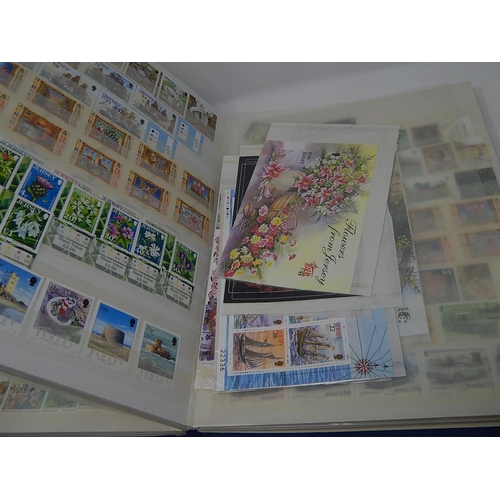 158 - Huge Collection of Channel Islands Mint Unused stamps inc Mini Sheets, etc £100s Face value housed i... 