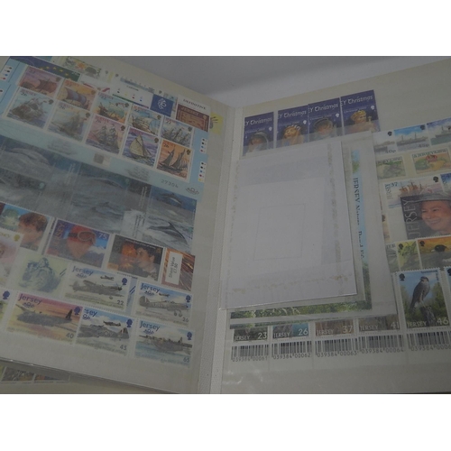 158 - Huge Collection of Channel Islands Mint Unused stamps inc Mini Sheets, etc £100s Face value housed i... 