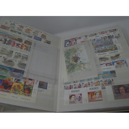 158 - Huge Collection of Channel Islands Mint Unused stamps inc Mini Sheets, etc £100s Face value housed i... 