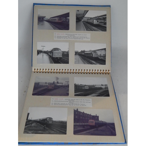 603 - Album of Railway Photographs Taken in 1978