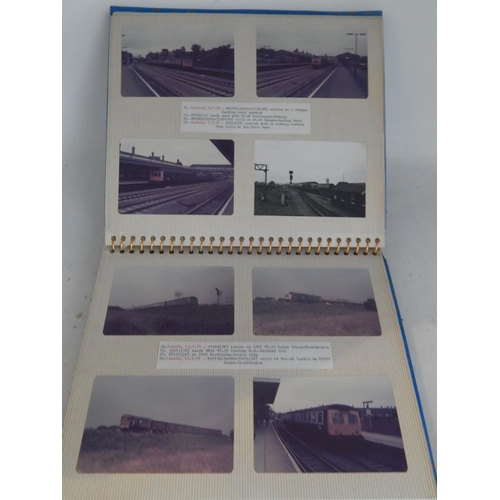 603 - Album of Railway Photographs Taken in 1978