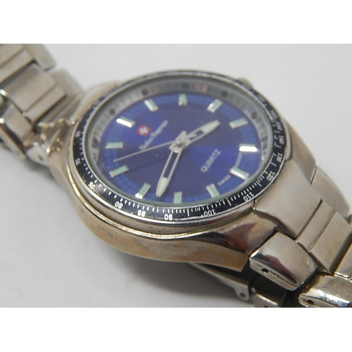 499E - SWISS SUPREME: Gentleman's Wristwatch: Working when catalogued together with a Gents Rotary Wristwat... 
