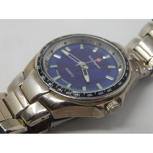 499E - SWISS SUPREME: Gentleman's Wristwatch: Working when catalogued together with a Gents Rotary Wristwat... 