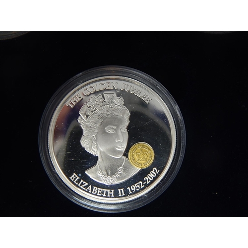 5 - The Golden Jubilee Monarchs Silver Proof Collection comprising 5 x .925 Sterling Silver Proof Coins ... 