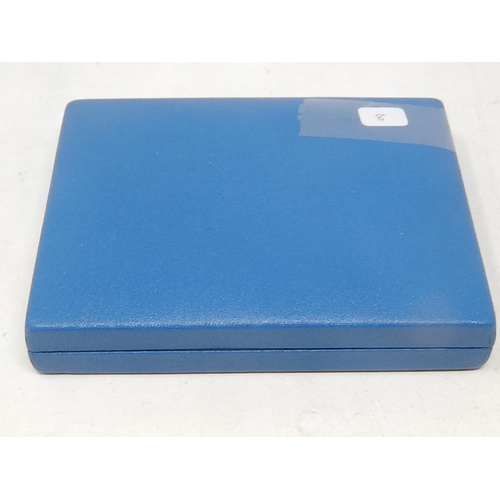 8 - UK Silver Proof Pattern One Pound collection in case with COA about as struck