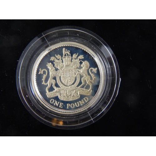 13 - Silver Proof Pounds 1984, 1986, 1988, 1998 in Royal Mint cases of issue with COAs all about as struc... 