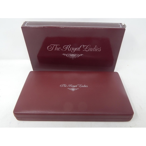 37 - The Royal Ladies Royal Australian Mint 5-Coin Proof Set in case with COA - all coins struck in .925 ... 