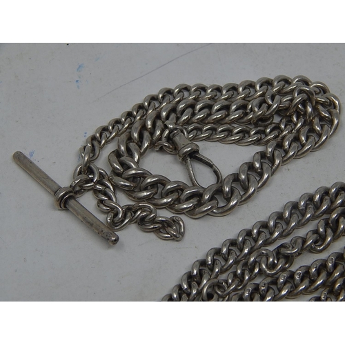 42 - Collection of Silver Alberts, weight 103g