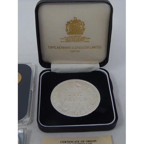 47 - Collection of 6 Solid Bronze Discovery Series Medals; Republic of Marshall Islands 1969 First Men on... 