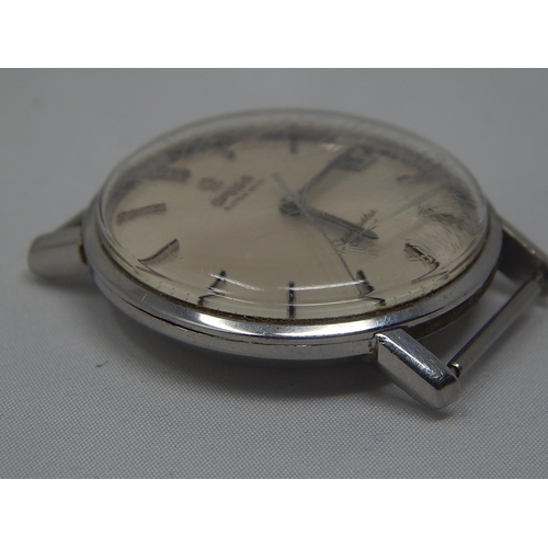 272 - Omega Automatic Seamaster De-Ville with Date Aperture & Sweep Seconds Hand c.1967: Working When Cata... 