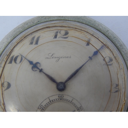 307 - Longines: Art Deco Pocket Watch A/F