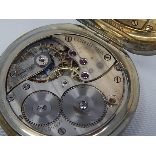 307 - Longines: Art Deco Pocket Watch A/F