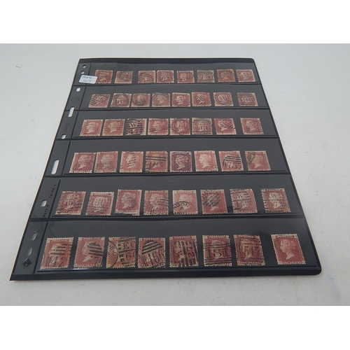 215 - Collection of 80 x Queen Victoria Penny Reds, all plate 145