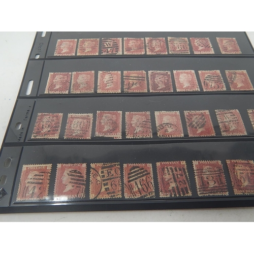 215 - Collection of 80 x Queen Victoria Penny Reds, all plate 145