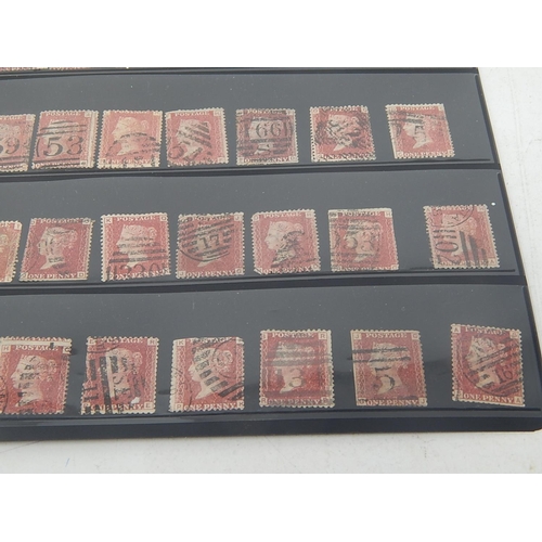 217 - Collection of 87 x Queen Victoria Penny red's, all plate 102