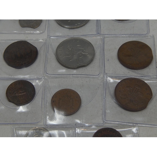 225 - Collection of 14 x Mis-Strike coins (should not have been allowed into circulation)