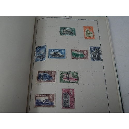 227 - An old time stamp collection in green album including much Thailand, etc many better items noted