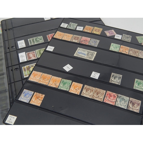 228 - Enormous collection of stamps housed on many large Double Sided Hagner Sheets inc Hong Kong, Malaysi... 