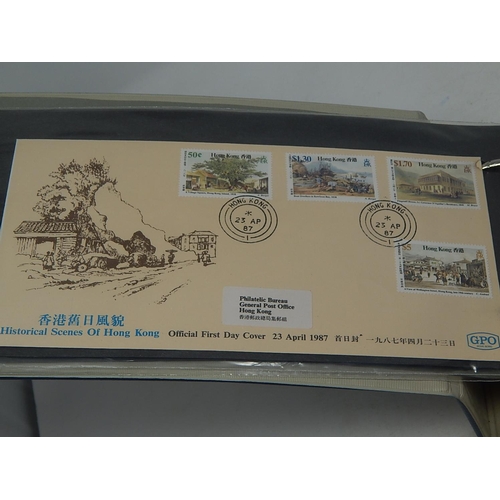 229 - Collection of Scarce Hong Kong First Day Covers and other covers in collector's folder