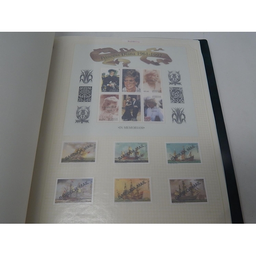 241 - Ascension Islands, Antigua, Barbuda stamp collection inc many Mint stamps, booklets etc housed in St... 