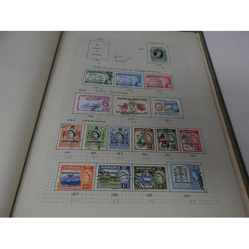 244 - Extensive Jamaica collection housed in vintage green album