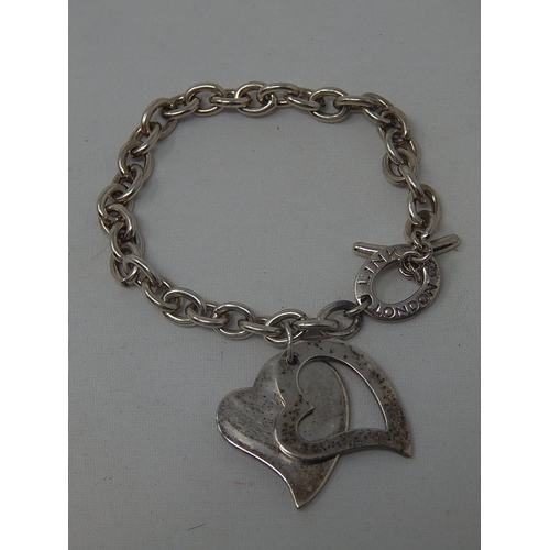 366 - Links of London Silver Bracelet: Weight 25.2g