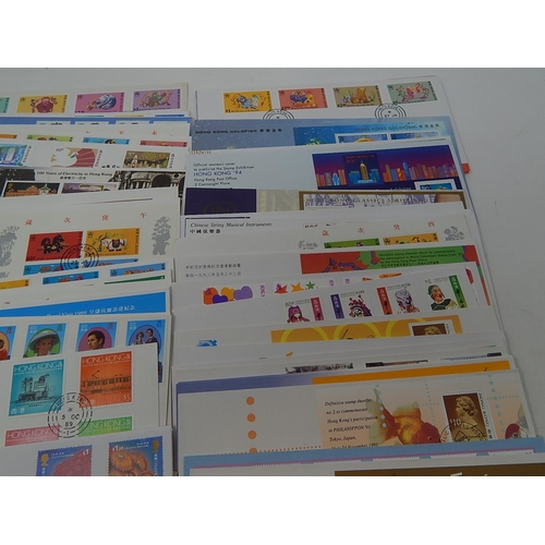 249J - Superb collection of Hong Kong First Day Covers inc Mini-Sheets, Year of the Monkey, Year of the Sna... 