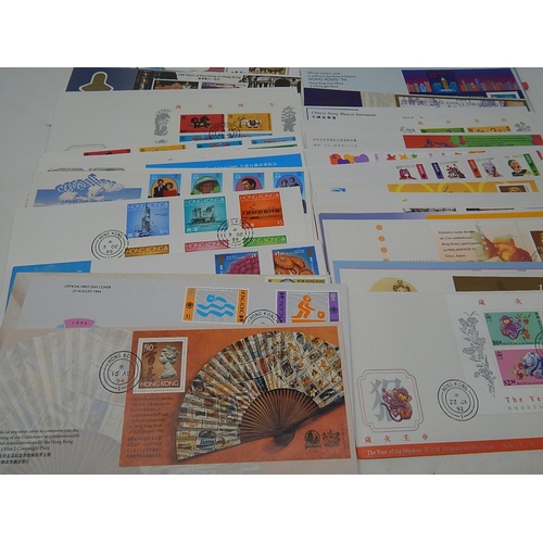 249J - Superb collection of Hong Kong First Day Covers inc Mini-Sheets, Year of the Monkey, Year of the Sna... 