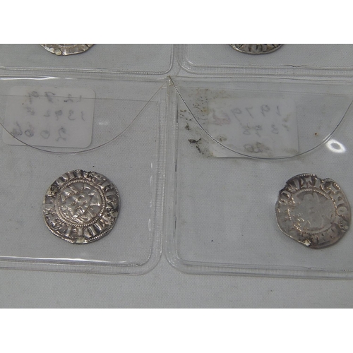 68 - Collection of four Hammered Silver Pennies