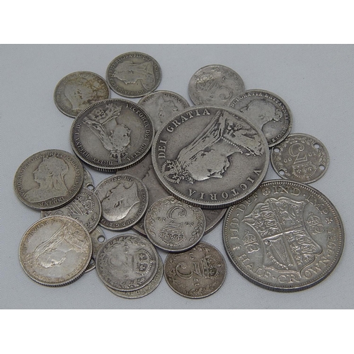 249K - Mainly Pre-1920 Silver Coinage: Weight 78.7g