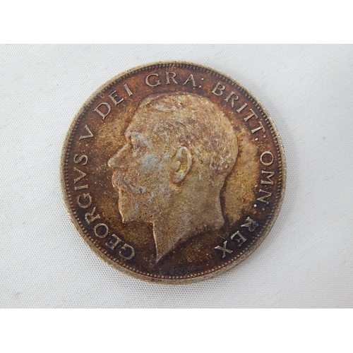 249L - George V Silver Half Crown V/F: Good Toning