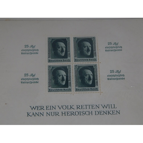 249V - Quantity of WWII Hitler Stamps etc