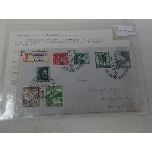 249V - Quantity of WWII Hitler Stamps etc